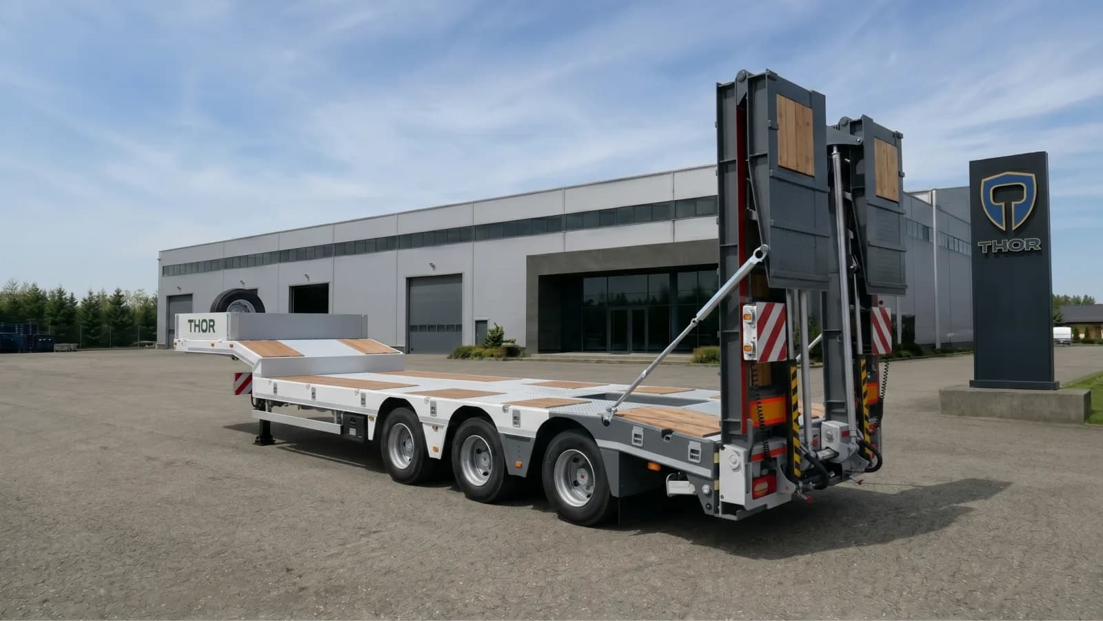 Remorques lowbed